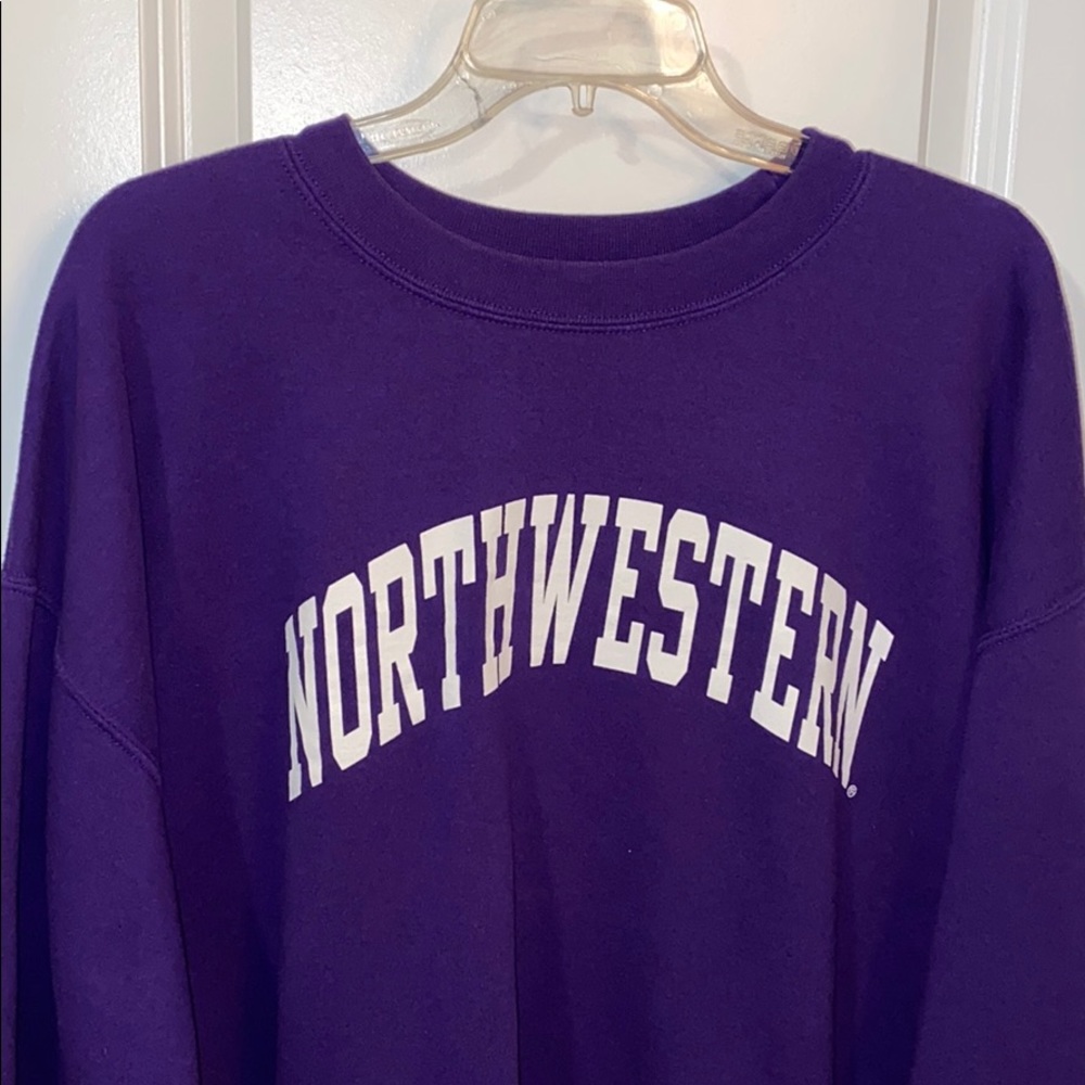 Men’s Northwestern Crew Neck Jacket Size XL
